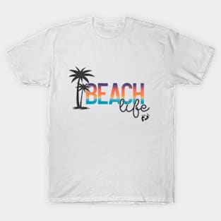 Beach Life Sunset Gradient T-Shirt